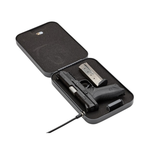 NEW - SNAPSAFE XLarge Lockbox for Guns and Valuables - 2 Keys - Black (75210). - Picture 2 of 4